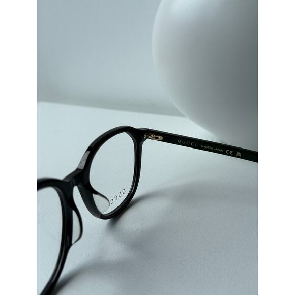 NEW Gucci GG0932OA Black Round Unisex Eyeglasses Frames - Picture 6 of 11